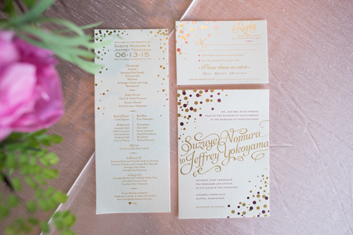 Pink & Plum Seattle Wedding from Simply by Tamara Nicole